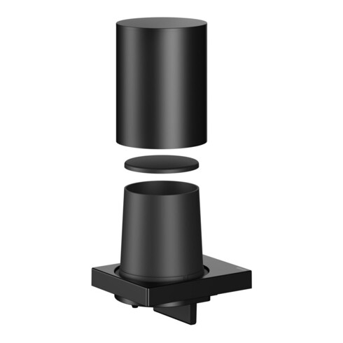 Keuco Distributeur de lotion Edition 11 verre mat, noir mat