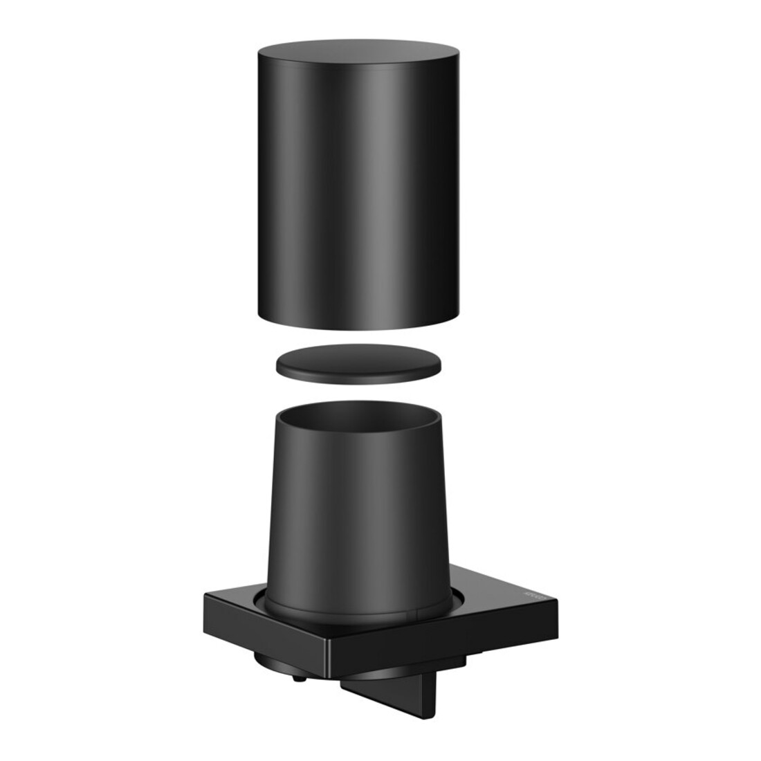 Keuco Distributeur de lotion Edition 11 verre mat, noir mat