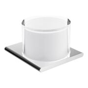 Keuco Distributeur de lotion Edition 400 chromé, verre cristal mat