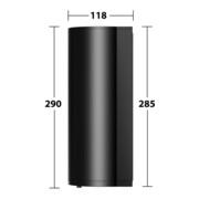 Keuco Distributeur de lotion mousse Plan Modèle encastré, électrique, noir mat / noir-4