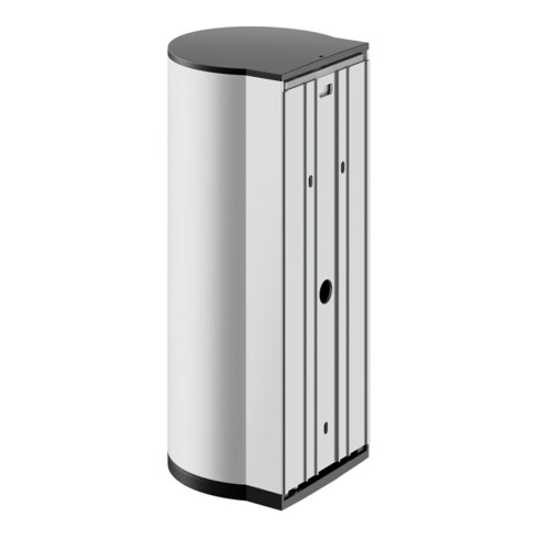 Keuco Distributeur de mousse Plan modèle encastré, électr., alu anodisé argent/noir