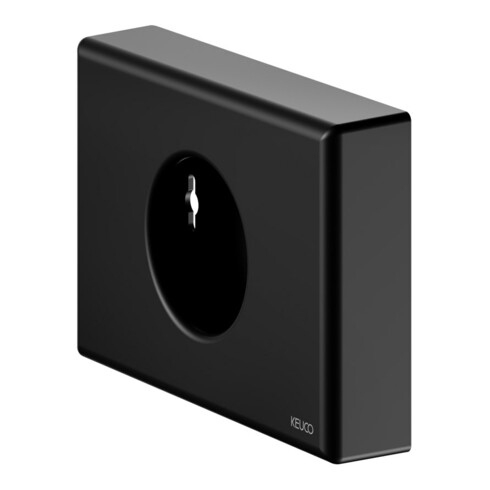 Keuco Distributeur de sacs hygiéniques noir mat, plastique ABS