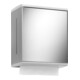 Keuco Distributeur de serviettes Moll alu argenté anodisé/blanc, miroir à gauche-1