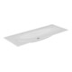 Keuco Double vasque Edition 11 140,5x1,7x53,8cm, blanc, pour robinet 1 trou-1