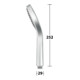 Keuco Douchette IXMO 3 jets, finition aluminium-2