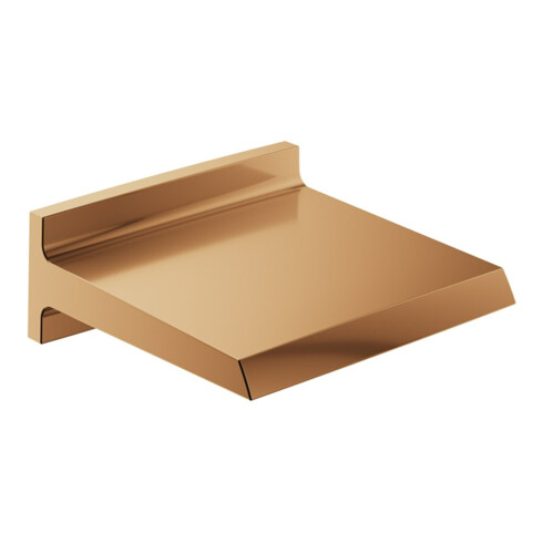 Keuco Douchette murale bronze brossé, raccord mural, saillie 169 mm