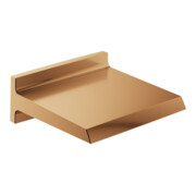 Keuco Douchette murale bronze brossé, raccord mural, saillie 169 mm