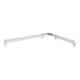 Keuco Dusch-/Wannenhandlauf AXESS 850x650mm, Alu silber-eloxiert/verchromt