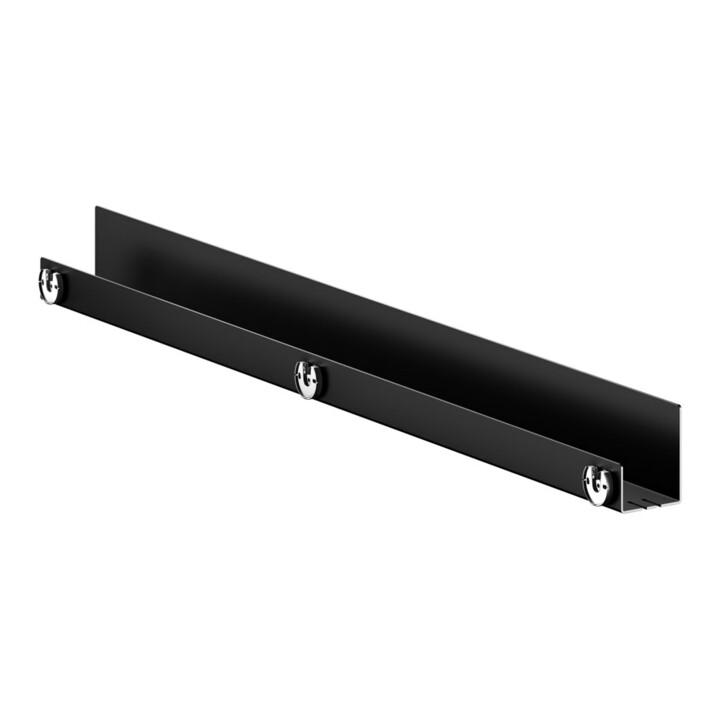 Keuco Duschablage 1210-1400mm, 120x90, schwarzgrau