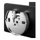 Keuco Duschablage 810-1000mm, 120x90, schwarzgrau-2