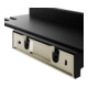 Keuco Duschablage REVA sw matt, abn., m vd Bef, m integr. Ha.-2