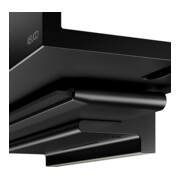 Keuco Duschablage REVA sw matt, mit integriertem Glasabzieher-2