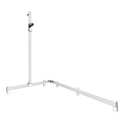 Keuco Duschhandlauf AXESS AL si-el/vc, 1150/850mm, m BrSt, li Ausf-2
