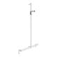 Keuco Duschhandlauf AXESS Alu si-elox/vc, 1000mm, mit Brausestange