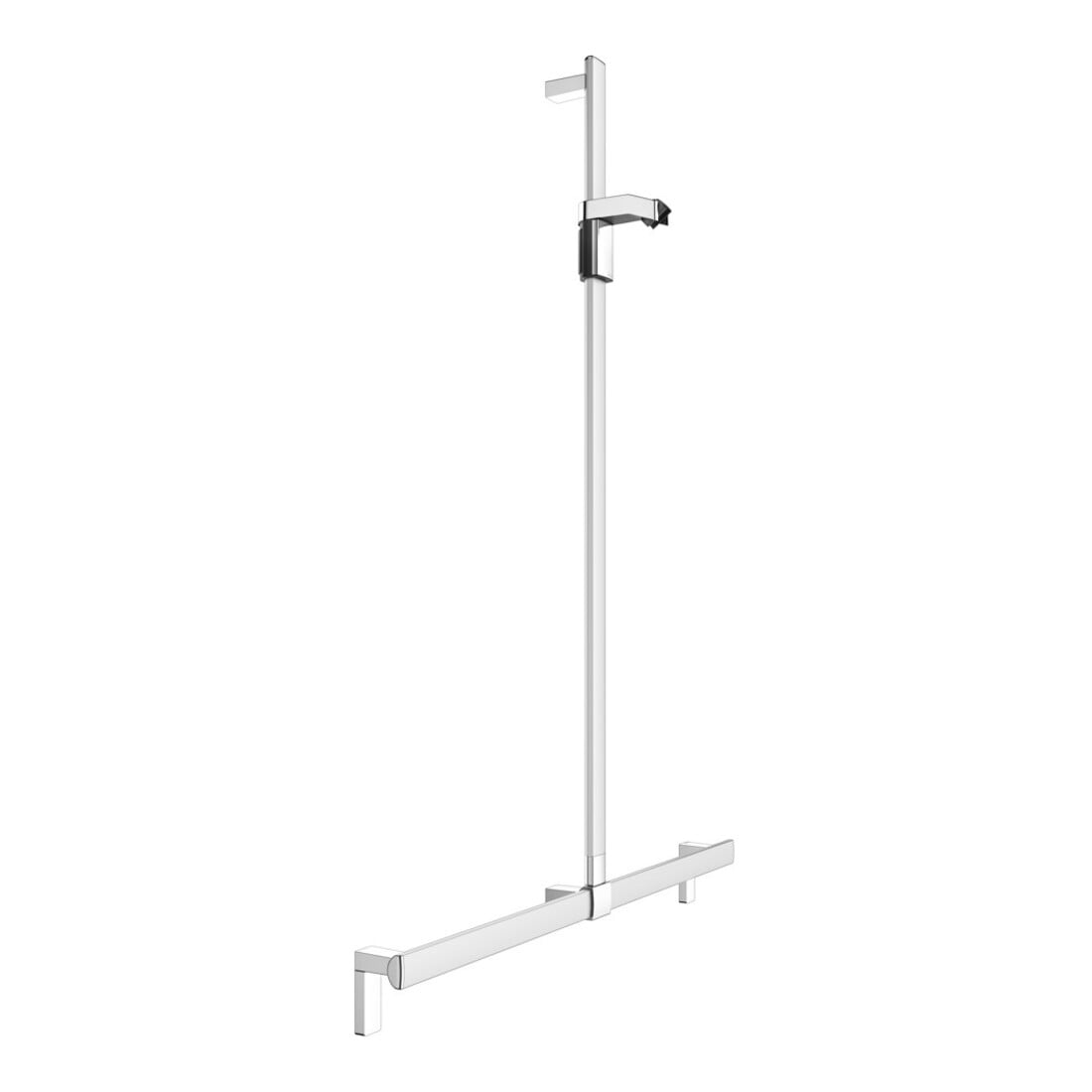 Keuco Duschhandlauf AXESS Alu si-elox/vc, 1000mm, mit Brausestange