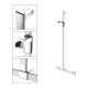 Keuco Duschhandlauf AXESS Alu si-elox/vc, 700mm, mit Brausestange-5