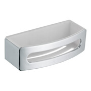 Keuco Panier de douche Elegance 2 pièces, chromé / blanc