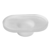 Keuco Porte-savon Edition 300 verre cristal véritable mat, détachable