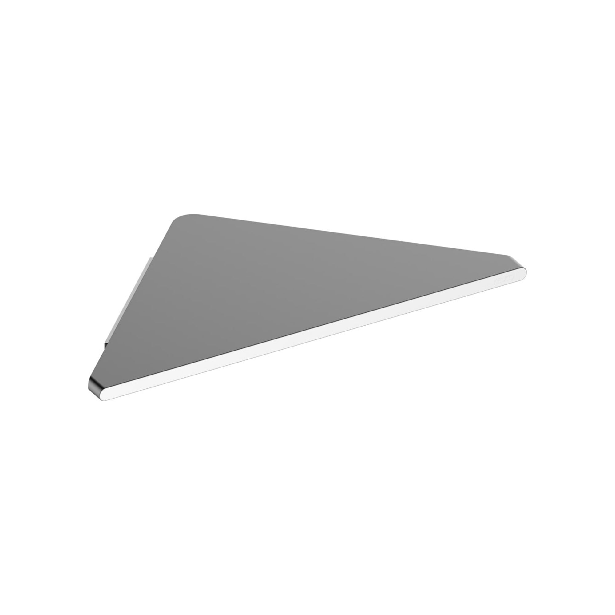 Keuco Eckduschablage Edition 400 Aluminium silber-eloxiert, 242x245mm