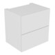 Keuco Edition 11 Modul meuble sous-plan 70x70x53,5 cm, laque structurée Truffe-1
