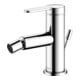 Keuco Einhebelmischer für Bidet IXMO 59509 m.Zug.-Ablgrt. Flat, Rosette r/e verchromt-1