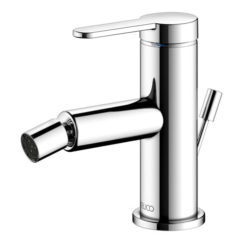 Keuco Einhebelmischer für Bidet IXMO 59509 m.Zug.-Ablgrt. Flat, Rosette r/e verchromt