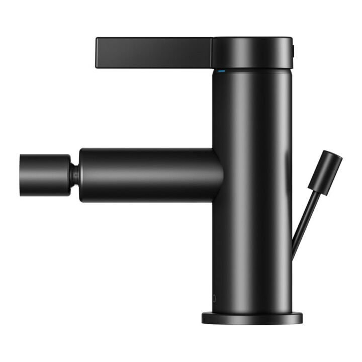 Keuco Einhebelmischer für Bidet IXMO 59509 m.Zug.-Ablgrt. Pure, Rosette r/e sw