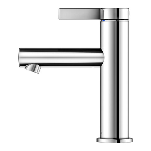 Keuco Einhebelmischer für Waschtisch 100 IXMO 59502 o.Zug.-Ablgrt. Pure, Rosette r/e verchromt