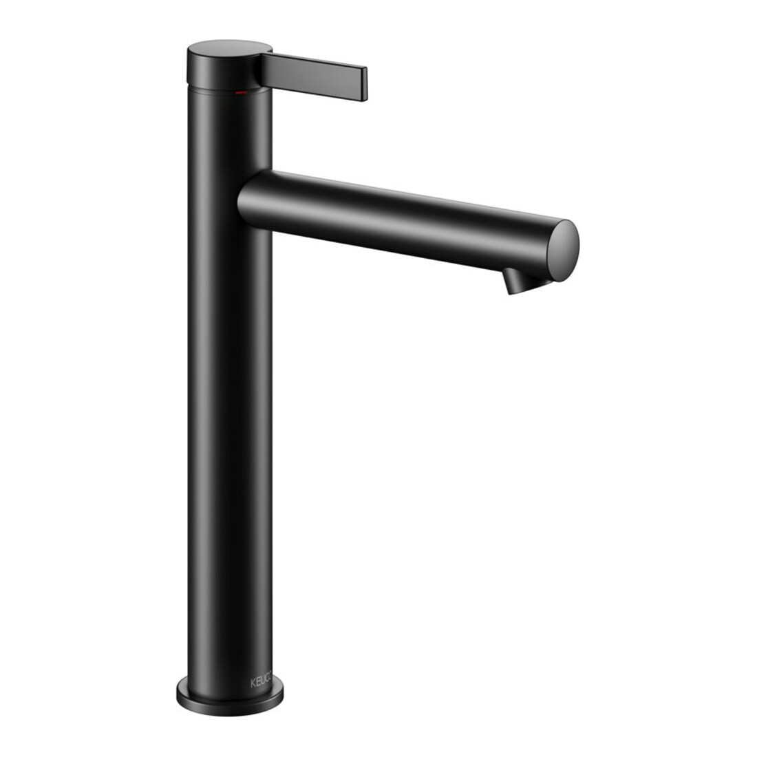 Keuco Einhebelmischer für Waschtisch 210 IXMO 59510 o.Zug.-Ablgrt. Pure, Rosette r/e sw