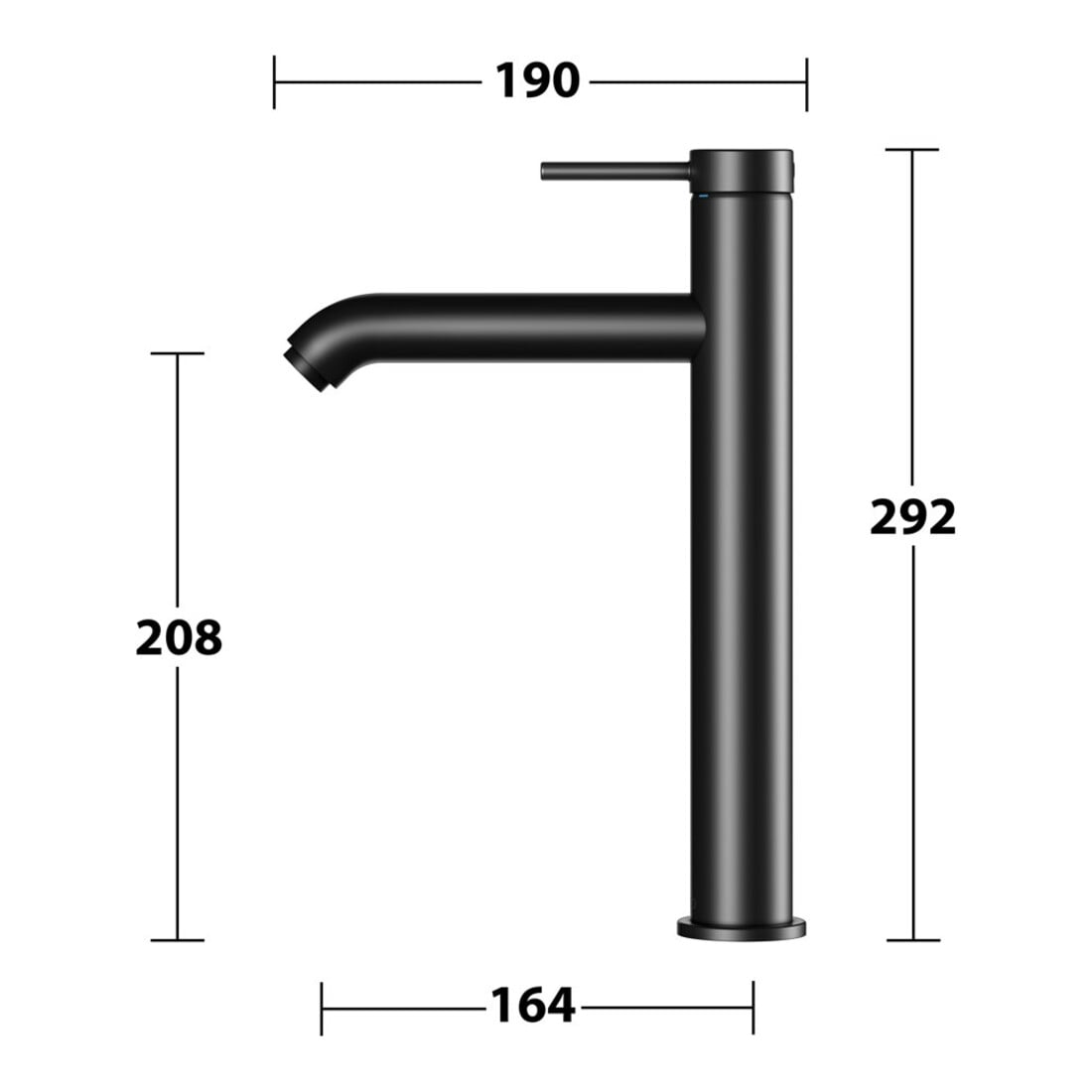 Keuco Einhebelmischer für Waschtisch 210 IXMO 59510 o.Zug.-Ablgrt. Soft, Rosette r/e sw