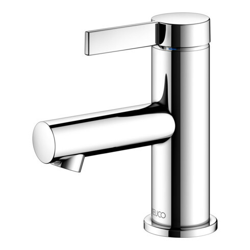 Keuco Einhebelmischer für Waschtisch 60 IXMO 59504 o.Zug.-Ablgrt. Pure, Rosette r/e verchromt