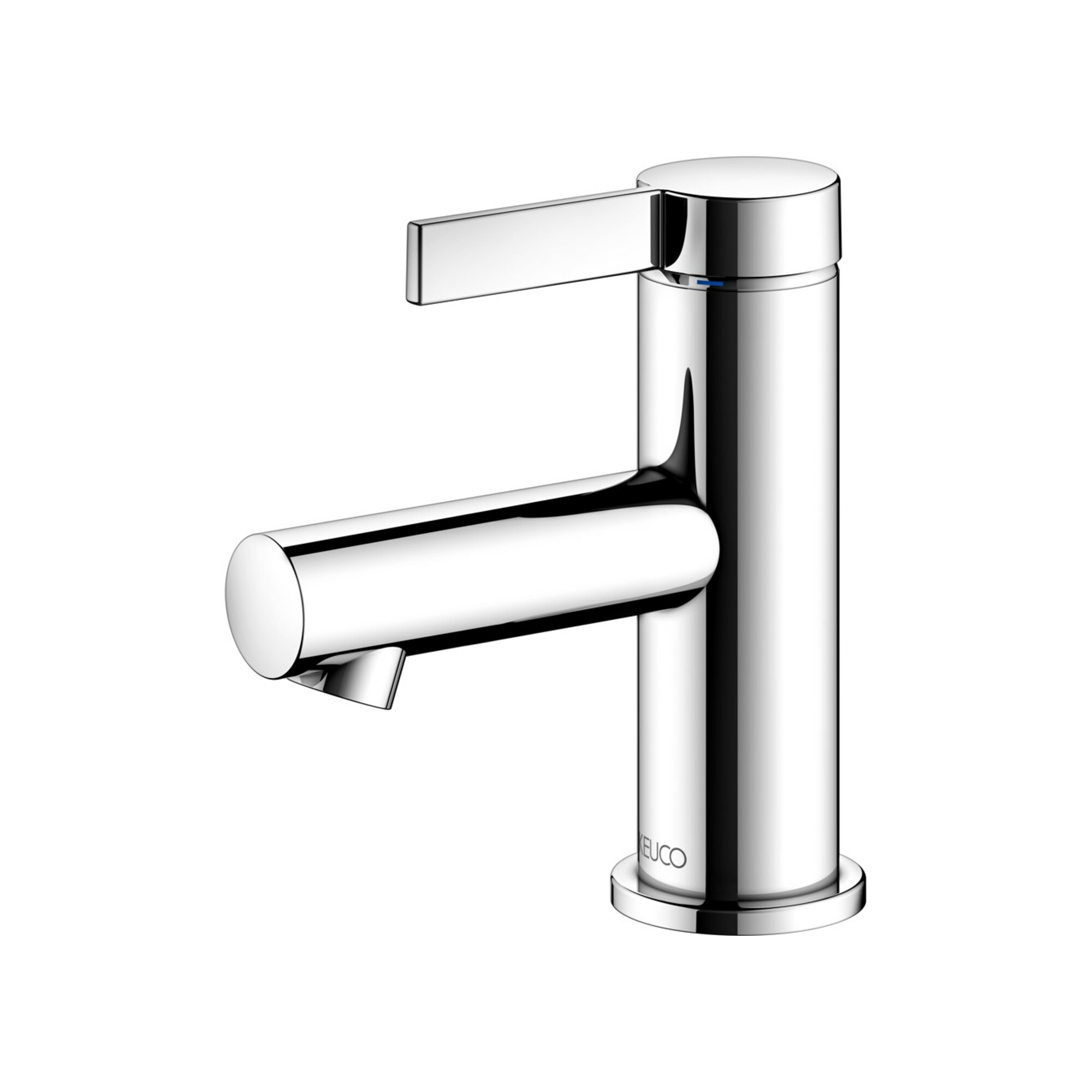 Keuco Einhebelmischer für Waschtisch 60 IXMO 59504 o.Zug.-Ablgrt. Pure, Rosette r/e verchromt
