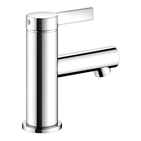 Keuco Einhebelmischer für Waschtisch 60 IXMO 59504 o.Zug.-Ablgrt. Pure, Rosette r/e verchromt