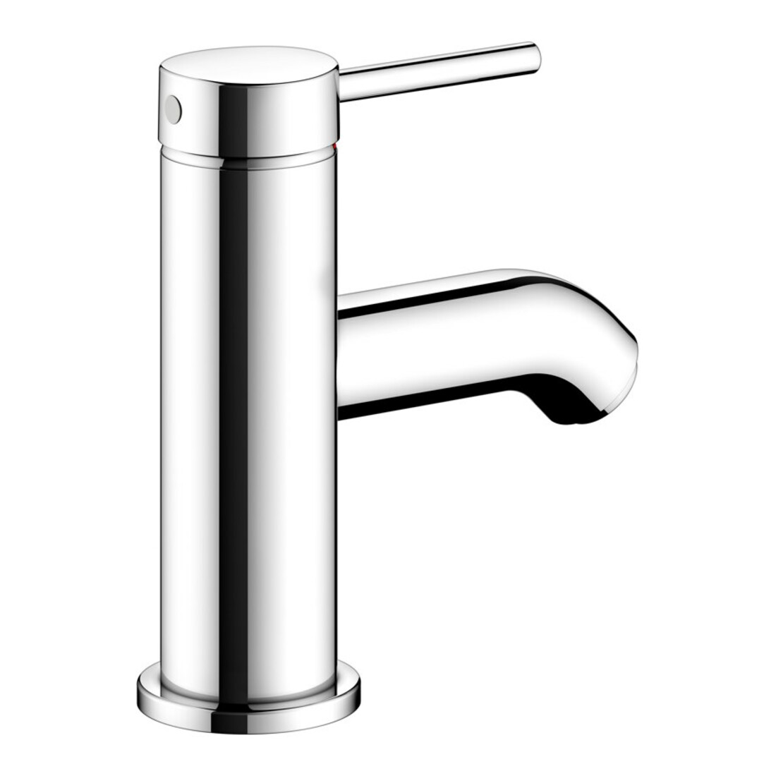 Keuco Einhebelmischer für Waschtisch 60 IXMO 59504 o.Zug.-Ablgrt. Soft, Rosette r/e verchromt