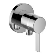 Keuco Einhebelmischer SOLO IXMO DN 15, mit Schlauchanschluss UP Rosette rund verchromt
