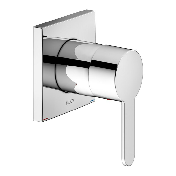 Keuco Einhebelmischer UP DN15 IXMO 59551 m.eck. Rosette/Flat verchromt