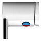 Keuco Einhebelmischer UP DN15 IXMO 59551 m.rd. Rosette/Flat verchromt-2