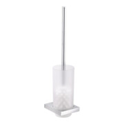 Keuco Ensemble brosse WC Edition 11 mural, insert cristal mat, chromé