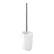 Keuco Ensemble brosse WC Elegance 11669 vc, modèle mural, avec insert cristal mat