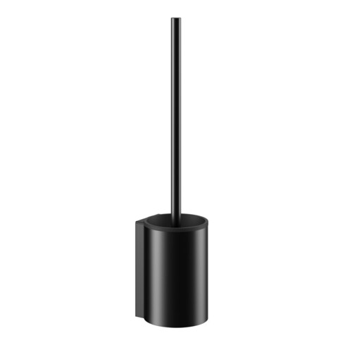 Keuco Ensemble brosse WC Plan 14972 Modèle mural, insert plastique noir, noir
