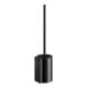 Keuco Ensemble brosse WC Plan 14972 Modèle mural, insert plastique noir, noir