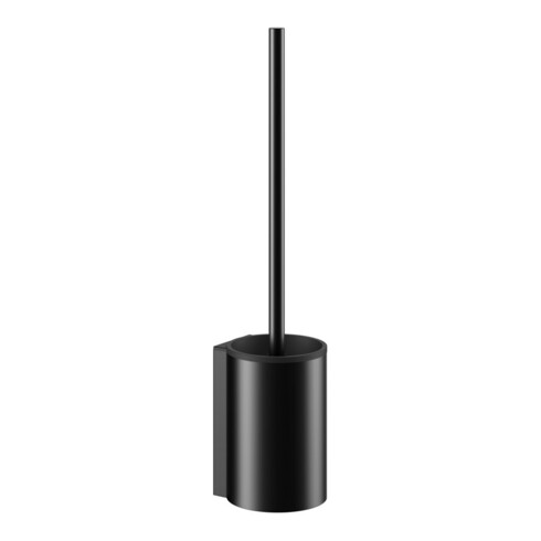 Keuco Ensemble brosse WC Plan 14972 Modèle mural, insert plastique noir, noir