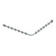 Keuco Ensemble tringle rideau de douche Plan alu si-élox, pour douche d'angle 100x100 cm-1