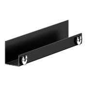 Keuco Étagère de douche 400-600 mm, 120x90, gris noir-4