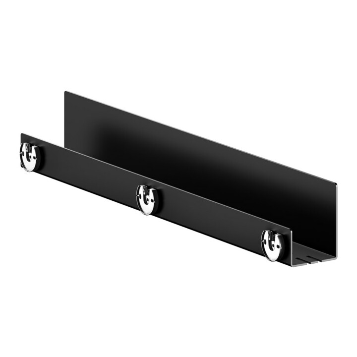 Keuco Étagère de douche 610-800 mm, 120x90, gris noir
