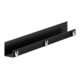 Keuco Étagère de douche 810-1000 mm, 120x90, gris noir-5