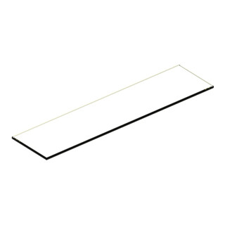 Keuco Étagère en verre Match Vis de rechange panneau 442x110x6mm