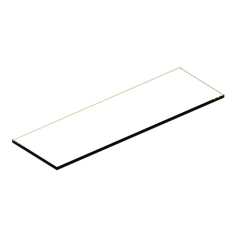 Keuco Étagère en verre Match vis de remplacement panneau aggloméré 342x110x6mm