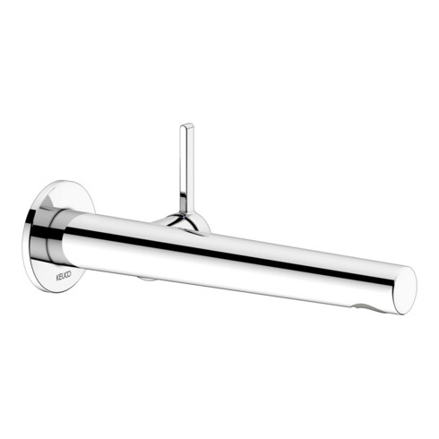 Keuco Fertigmontageset Edition 400 UP-Waschtisch-Einhebelmischer, o. Abl.garn, verchromt, 243mm