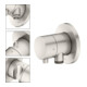 Keuco Fertigmontageset IXMO UP-2-W-Ab/Um.v, Hlt, G C, rd, ni. geb.-5
